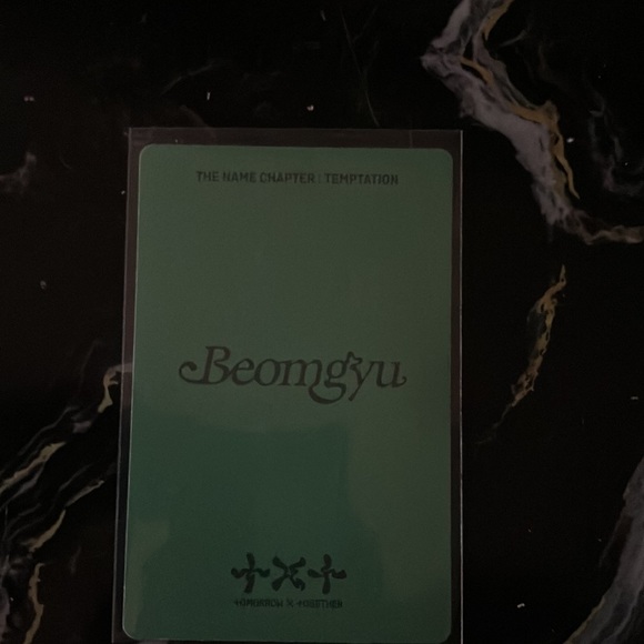 BEOMGYU PHOTOCARD (TOMORROW BY TOGETHER) TXT - Picture 3 of 4
